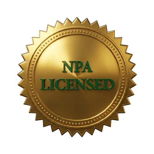 NPA Licensed Badge