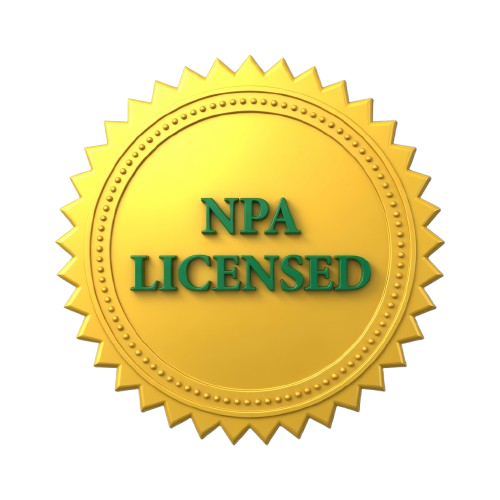 NPA Licensed Badge
